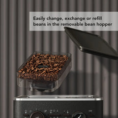 8 Oz. Removable Bean Hopper with lid for KitchenAid® Semi Automatic Espresso Machines - KES6551