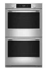 30-inch Smart Electric Double Wall Oven with Assisted Cooking Modes - PrintShield™ Finish